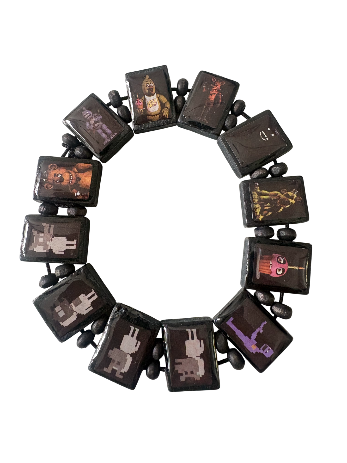 "fnaf" bracelet 2 pack