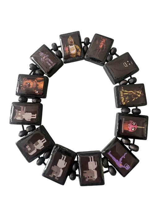 "fnaf" bracelet 2 pack